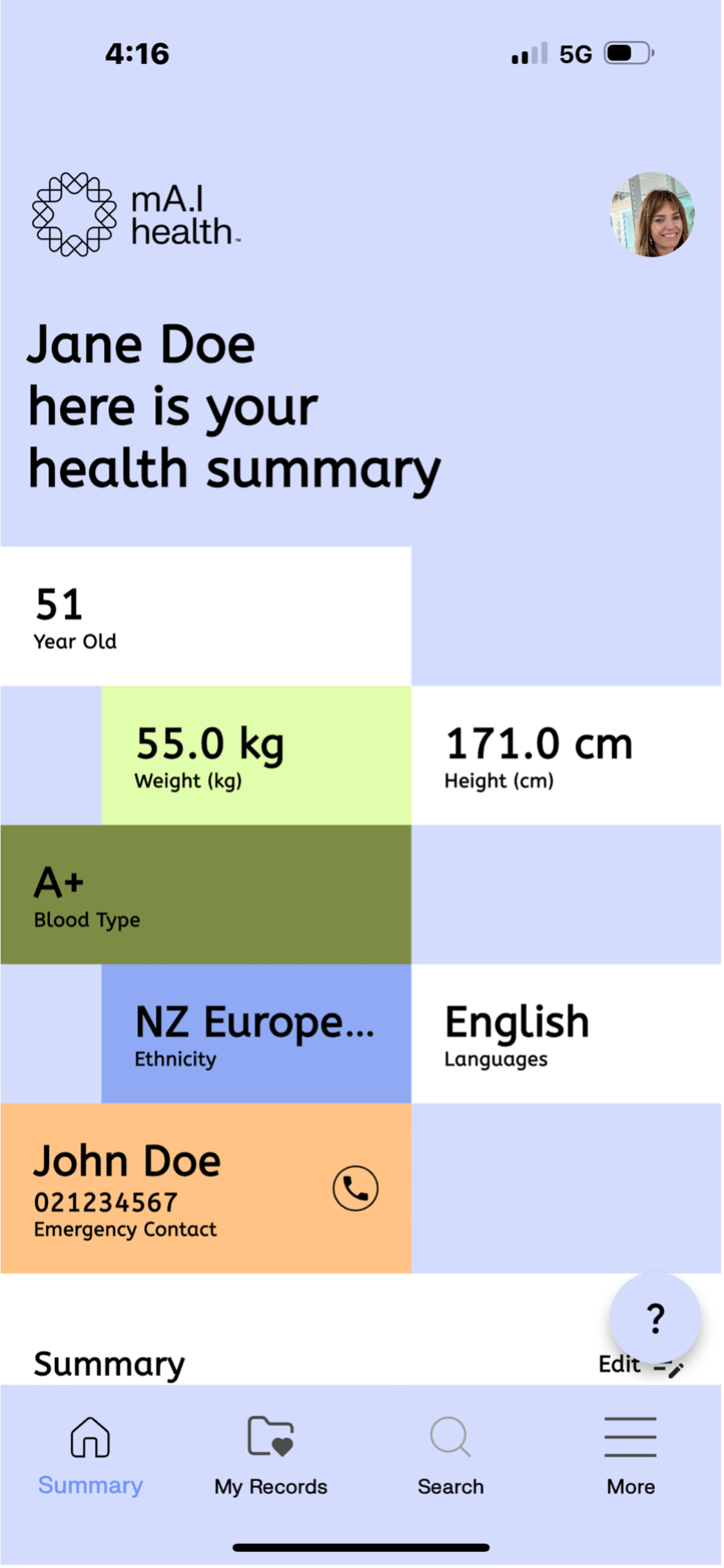mA.I health