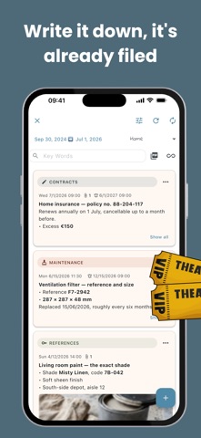 Notenda – Notebook & Diary Screenshot 1 of 6