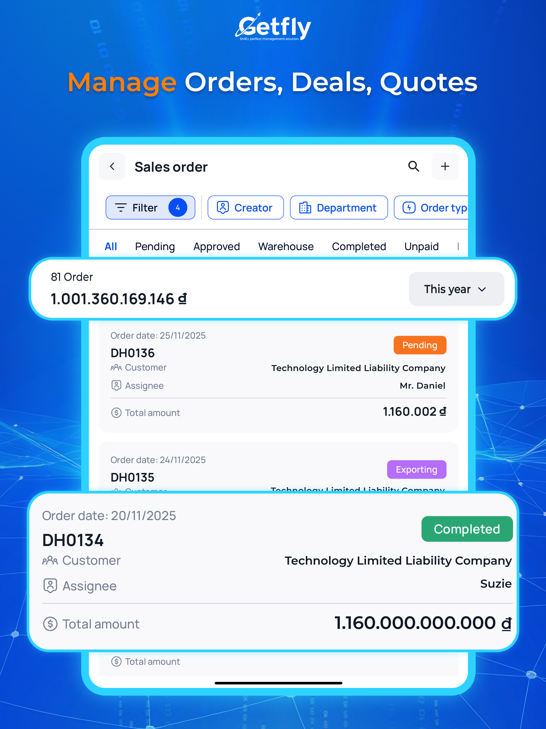 Getfly CRM For Business