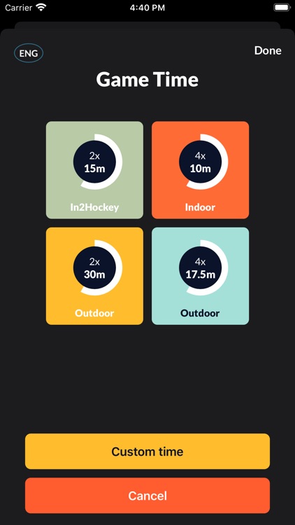 HockeyUpp Hockey Timer