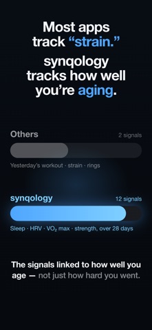synqology: longevity coaching Screenshot 3 of 7