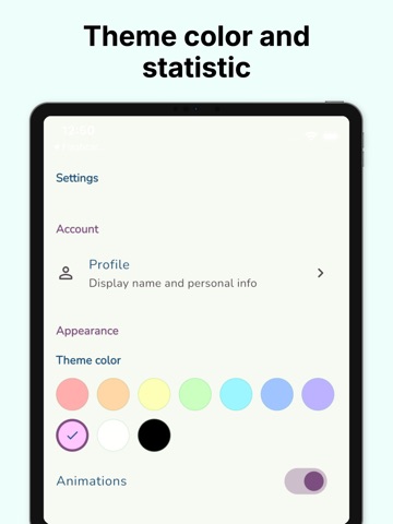 Flashcards Creator iPad screenshot