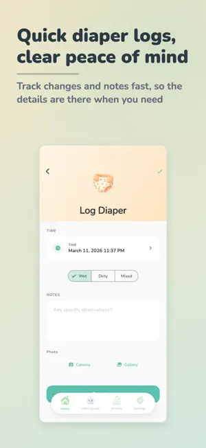 Little Sprout Baby Tracker screenshot 3