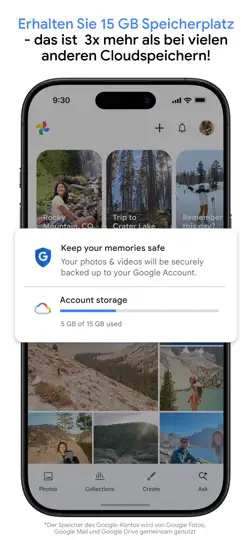 Screenshot von Google Fotos auf dem iPhone 3