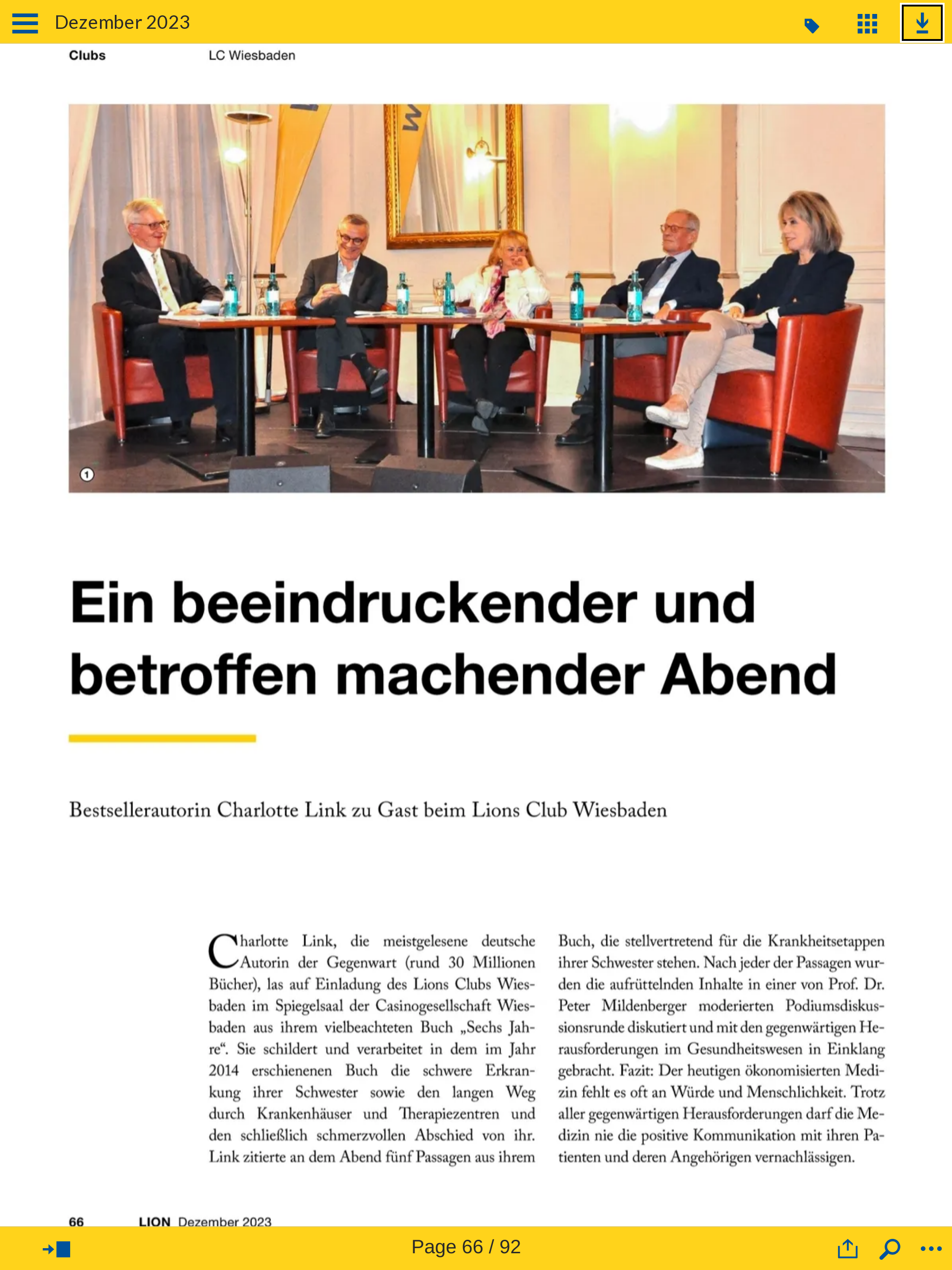 Das LION-Magazin Deutsche screenshot 14