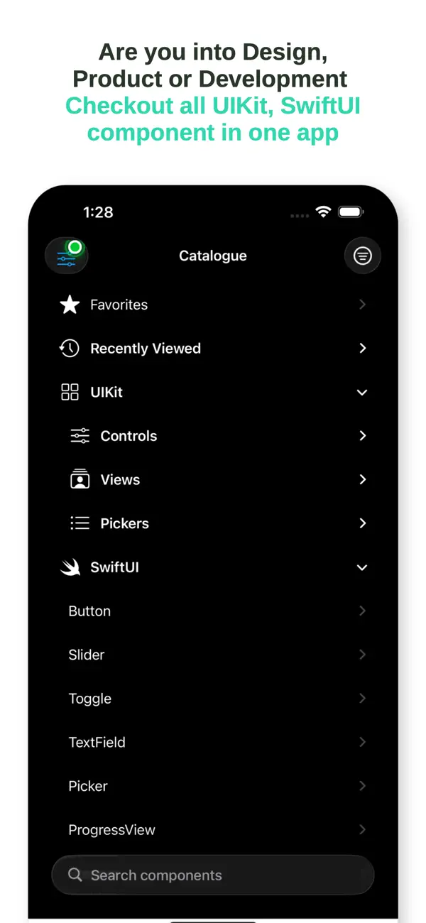 #1. Catalog - UI (iOS) โดย: Alok Singh