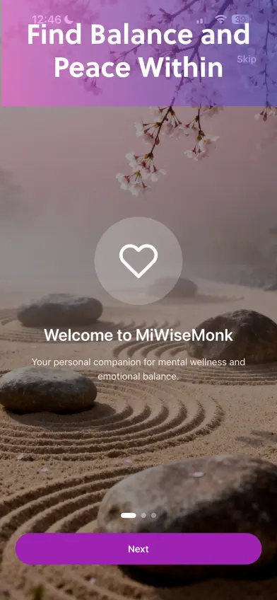 MiWiseMonk screenshot 1
