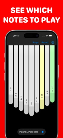 Kalimba Instrument screenshot