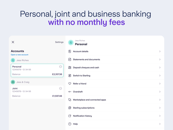 Screenshot #5 pour Starling Bank - Mobile Banking