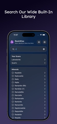 RockWise: Scan & Identify Screenshot 5 of 6