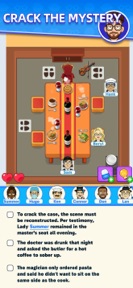 Seat Clue: Logic Puzzle Game screenshot