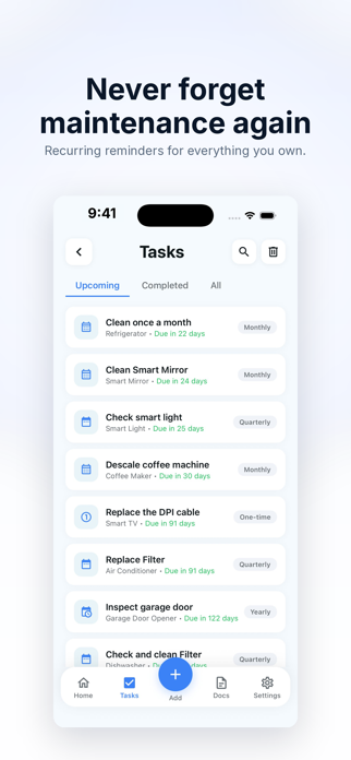 Upkeep Home App Screenshot 2 of 7