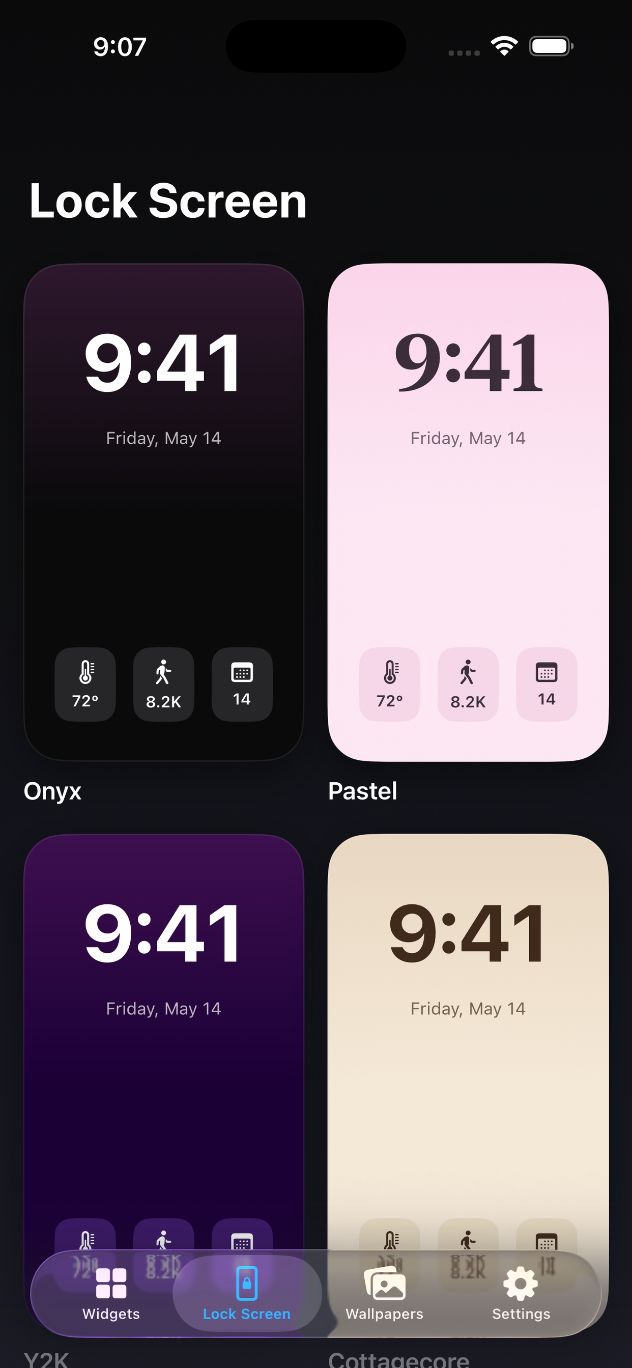 Lock: Widgets & Themes screenshot 2