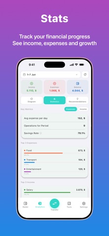 SafeNook: Expense Tracker App Screenshot 8 of 9