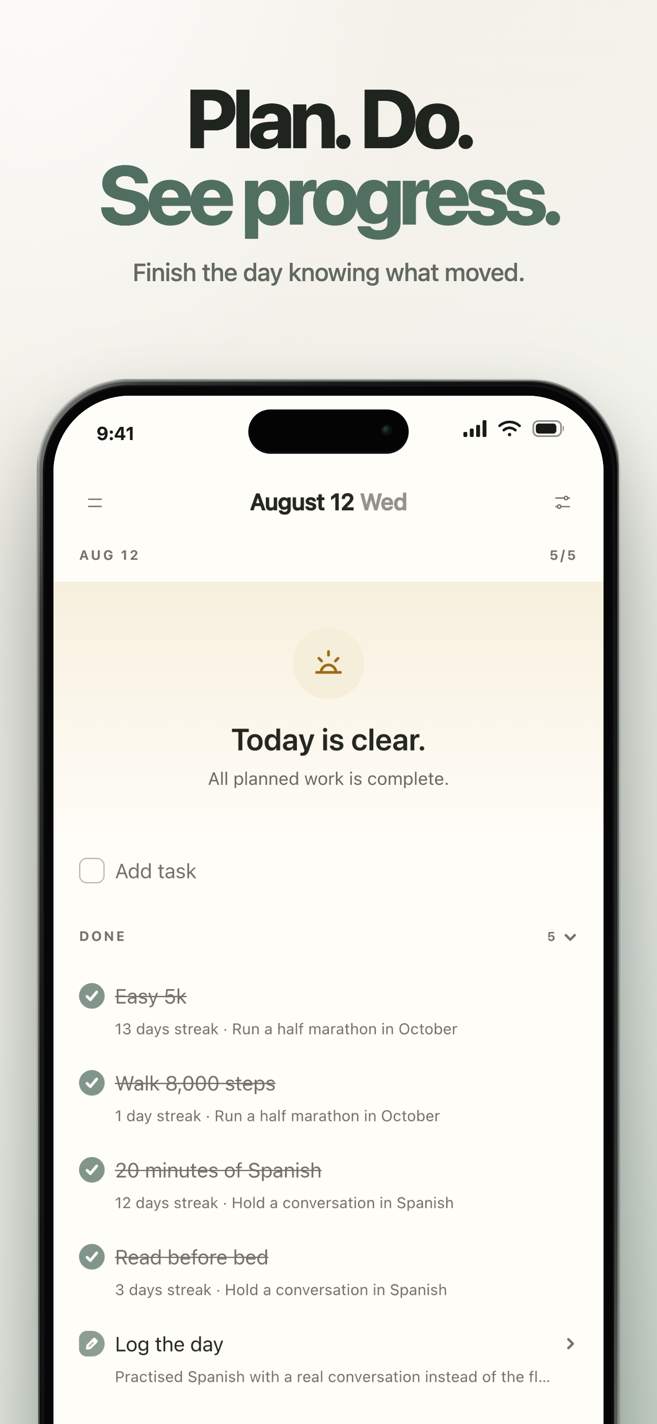 Plannedo: Goals, Habits, Tasks screenshot 5