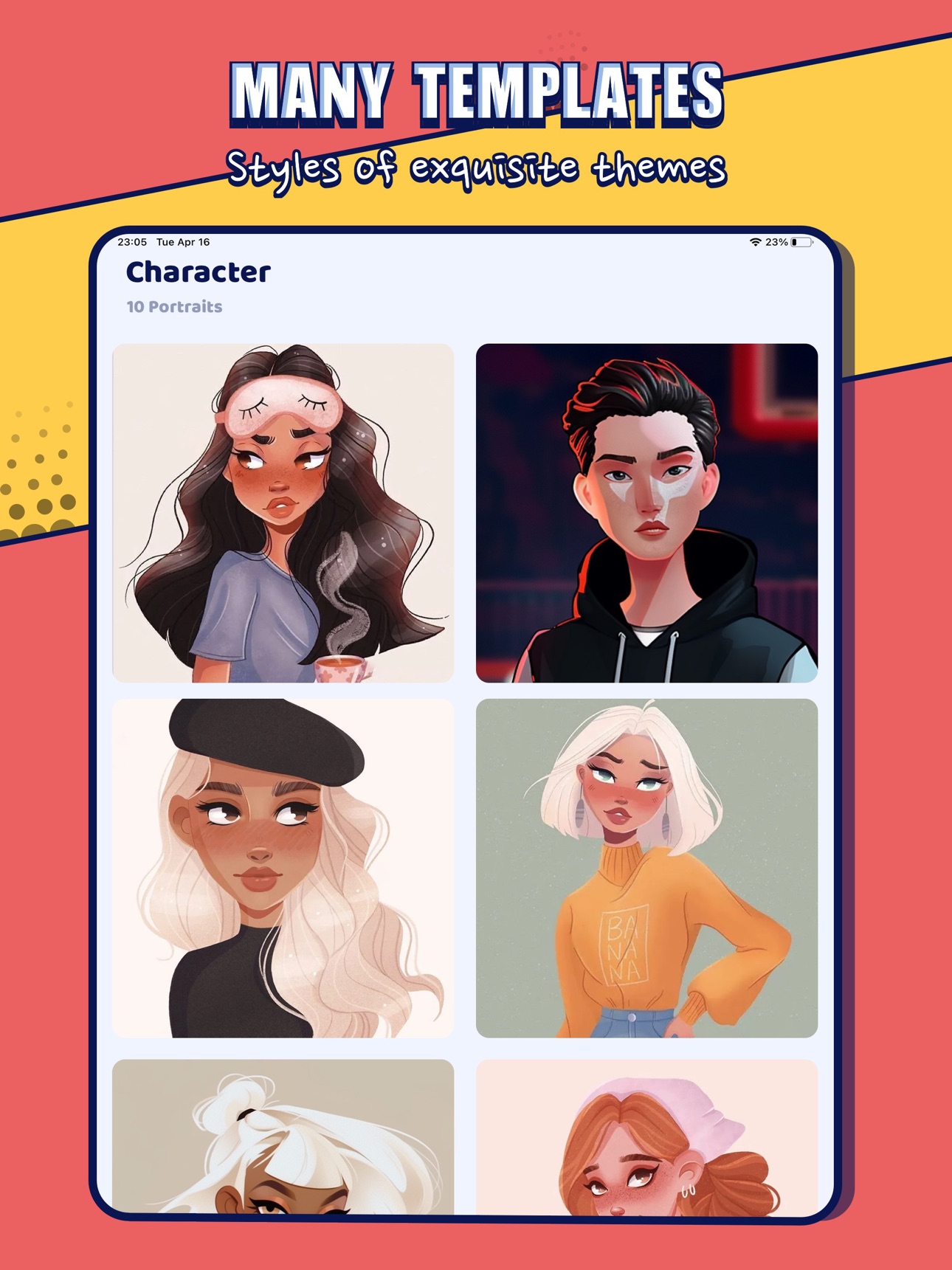 Screenshot 12 of Portrait:Make Avatar Character