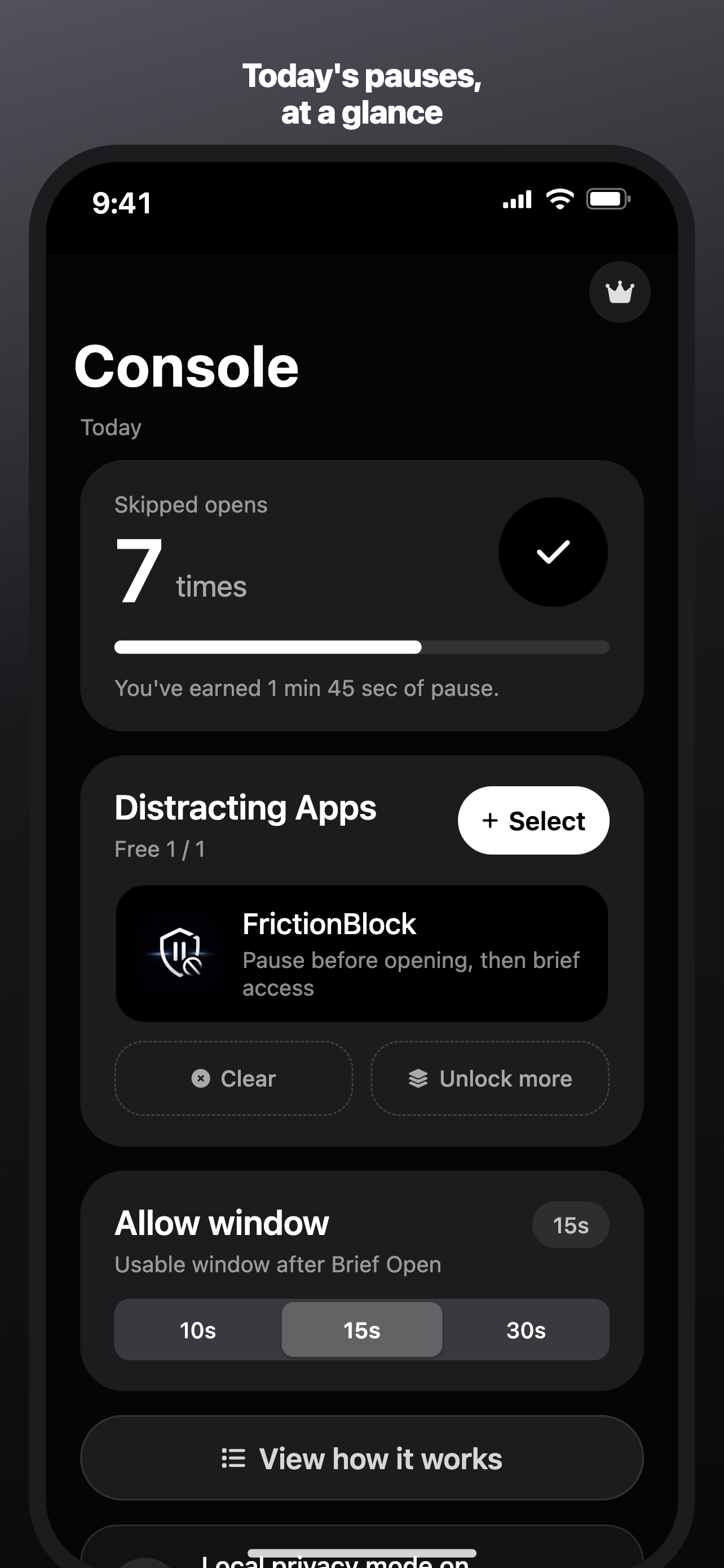 FrictionBlock: App Blocker screenshot 2