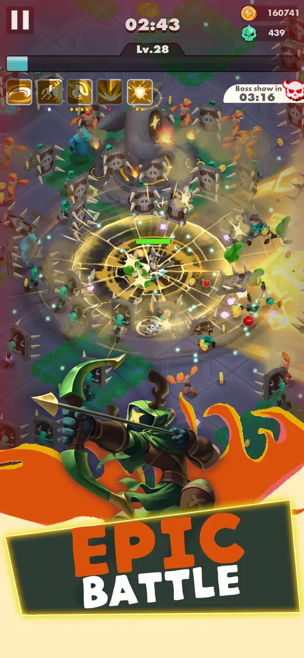 Undead Slayer: Offline Action Hack screenshot 1 - iOS game interface