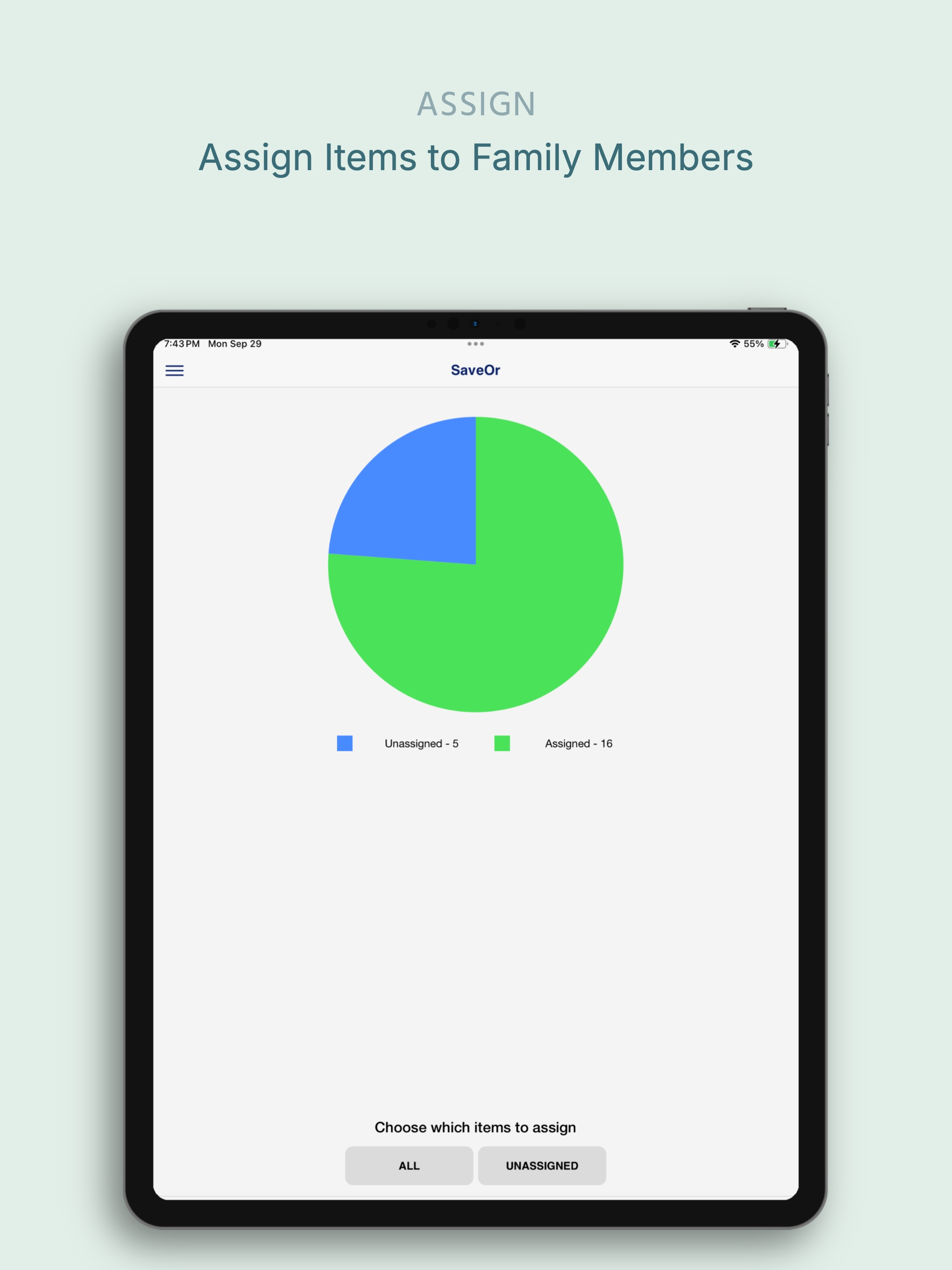 SaveOr: Home Inventory App
