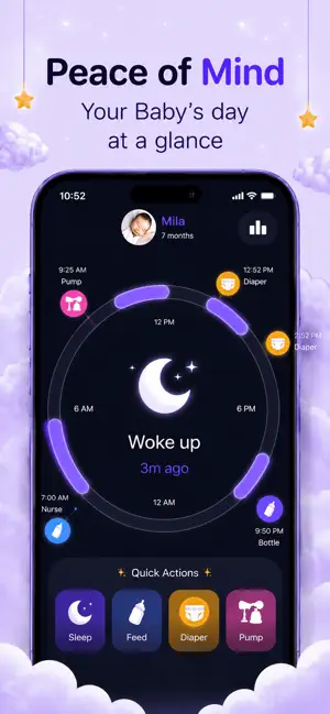 SnuggleUp - Baby Tracker screenshot 1