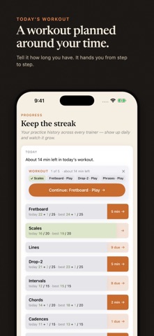 Drop2: Jazz Guitar Ear Trainer Screenshot 9 of 10