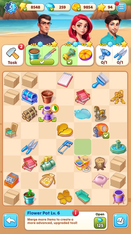 Merge Secrets: Home Adventure screenshot 3