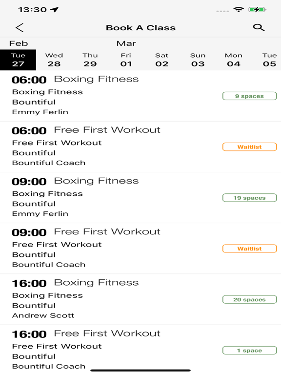 Legends Boxing iPad screenshot 2 - Health & Fitness app