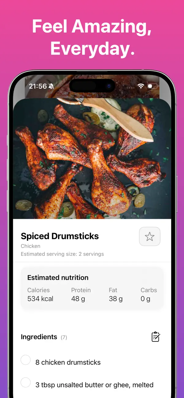 Screenshot #1 pour Carnivore - Meat Diet Recipes