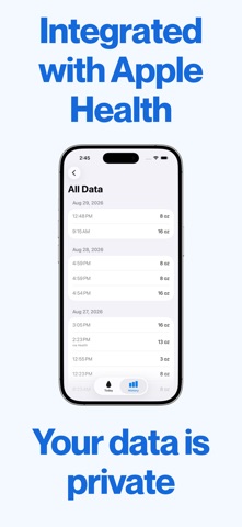 Water Log - Track Hydration Screenshot 6 of 6