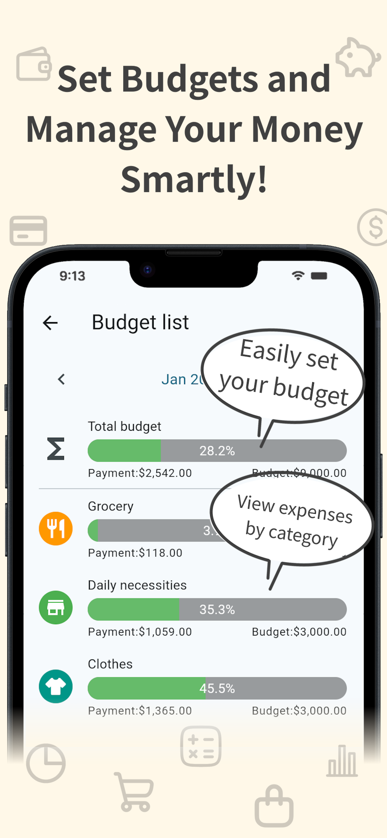 Monemy: Household Account Book