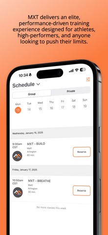 MXT Athlete Hub Screenshot 4 of 5