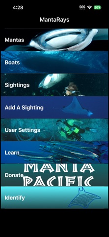 Manta Ray Tracker Screenshot 1 of 10