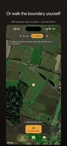 LandMeter: Field Area GPS iPhone screenshot