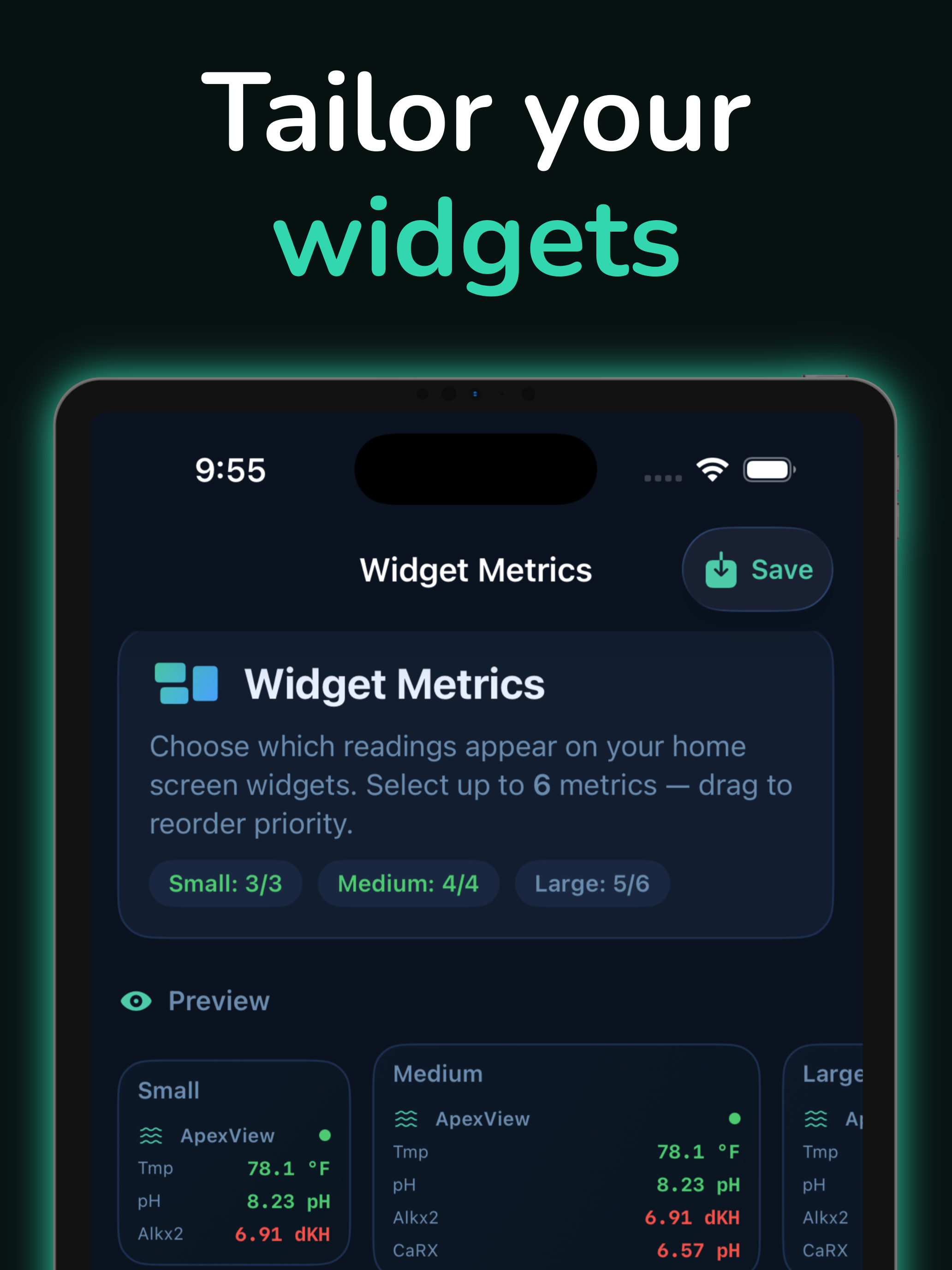 Apex View - Reef Widgets screenshot 6