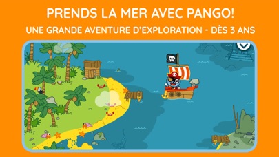 Screenshot #1 pour Pango Pirate : Jeu d’Aventure