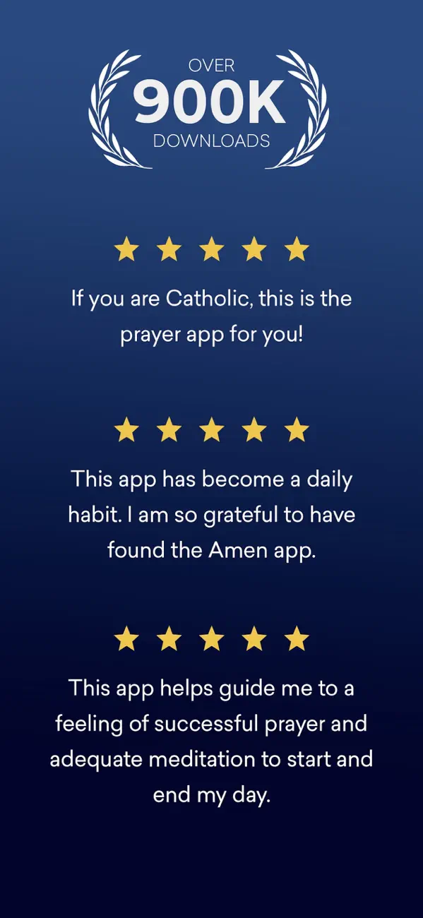 Screenshot #2 pour Amen: Catholic Bible & Prayers