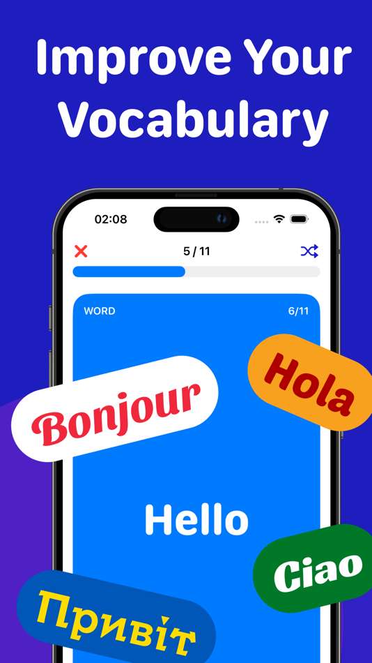 #1. Flashcards Maker: Vocabulary (iOS) 由: Alexander Parnev