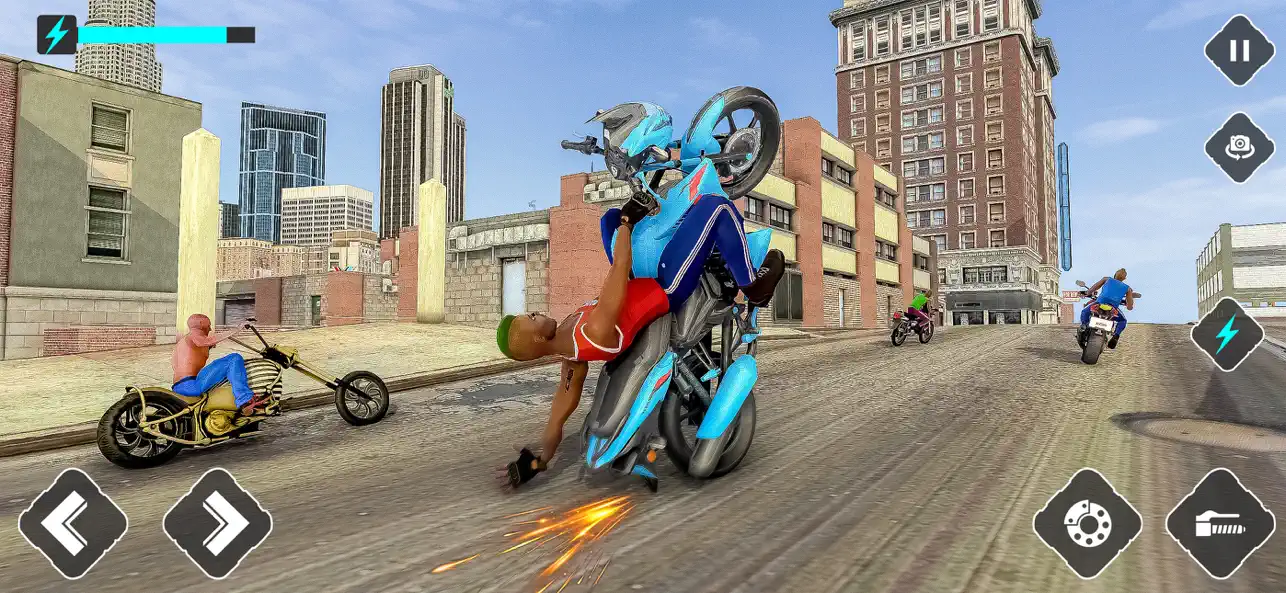 Screenshot #3 pour Stunt Race Bike: Dirt Bike 3d