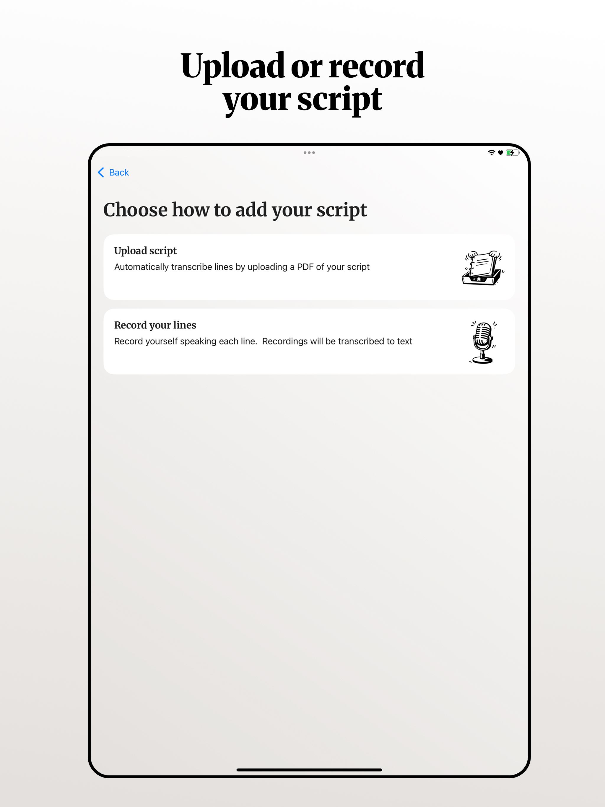 LineCue: Rehearse & Self-Tape screenshot 12