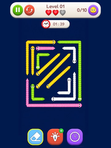 Escape Snake Maze Puzzle Game iPad screenshot
