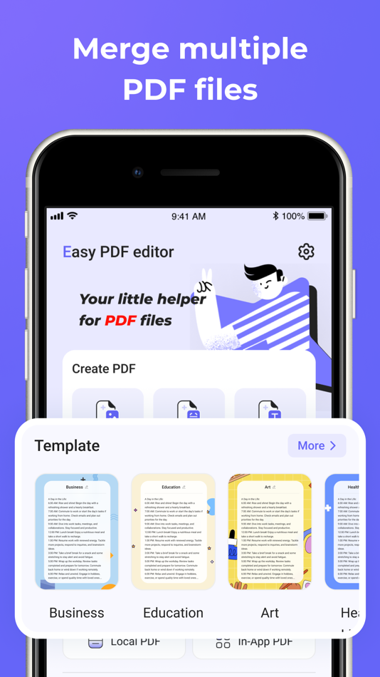 Easy PDF - converter & editor - 1.0.2 - (iOS)