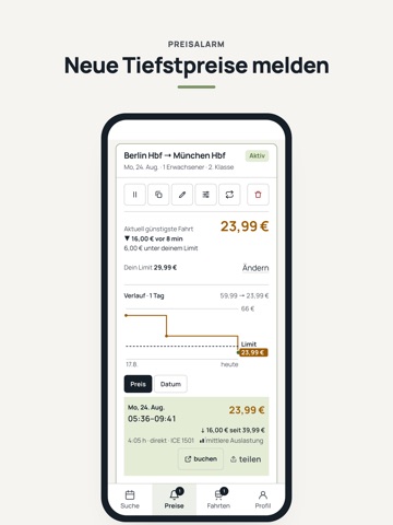 Bahnsparer: Zeit & Geld sparen iPad screenshot 5