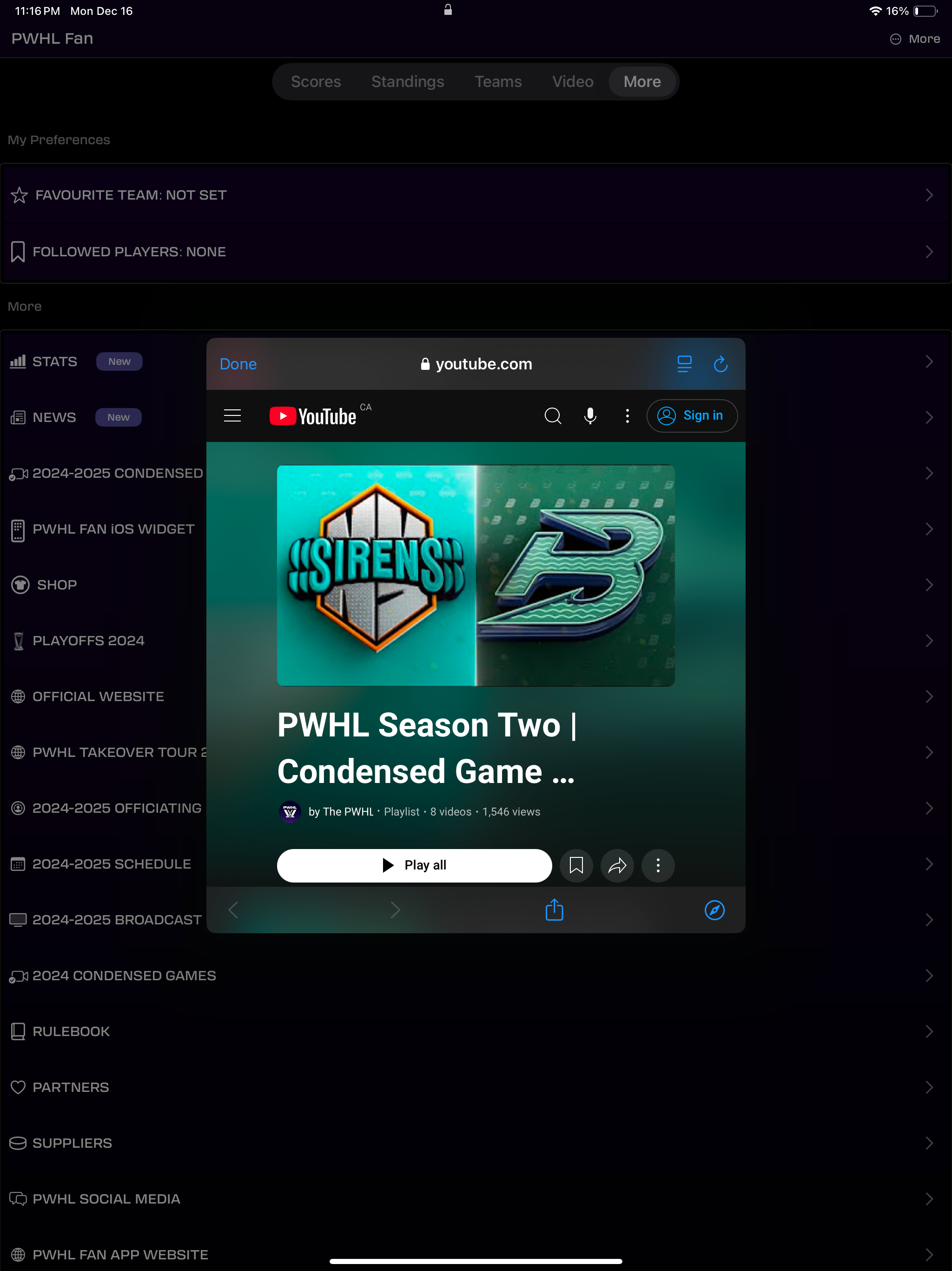 PWHL Fan screenshot 19