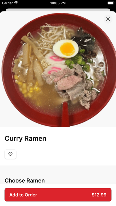 YUKI Japanese iPhone screenshot 4 - Food & Drink app