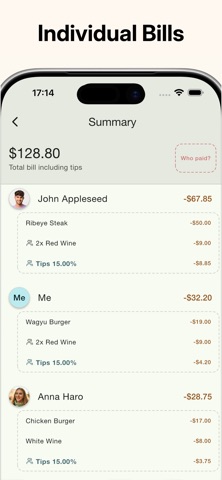 Check Please! AI Bill Splitter screenshot