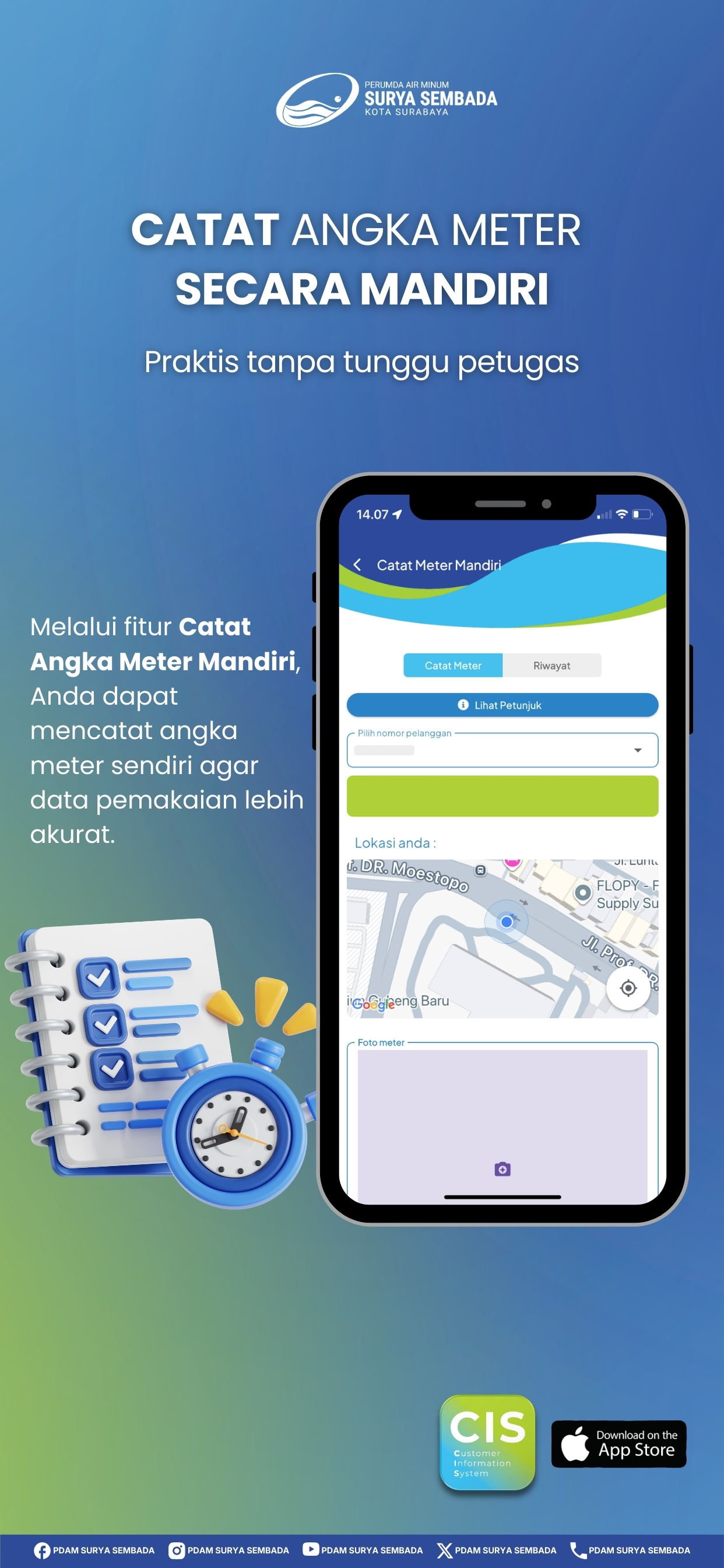 CIS Perumda Air Minum Surabaya
