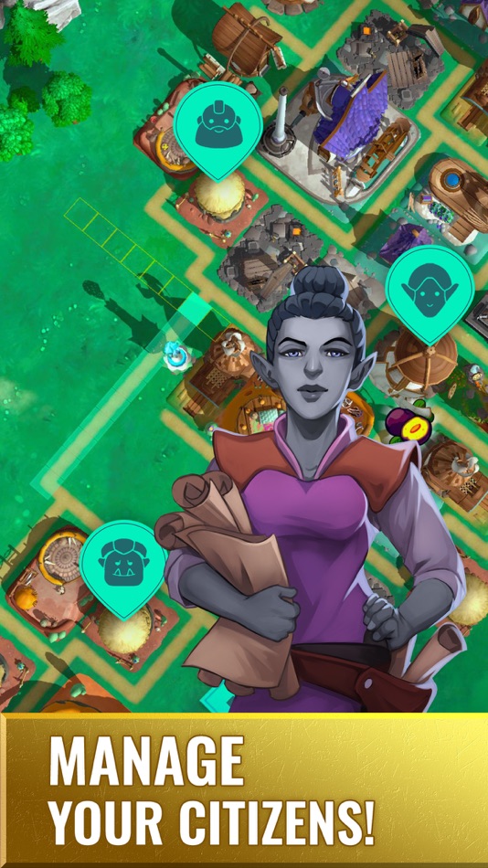 #4. SplitRealm: Build & Unite (iOS) Bởi: gamigo Publishing GmbH