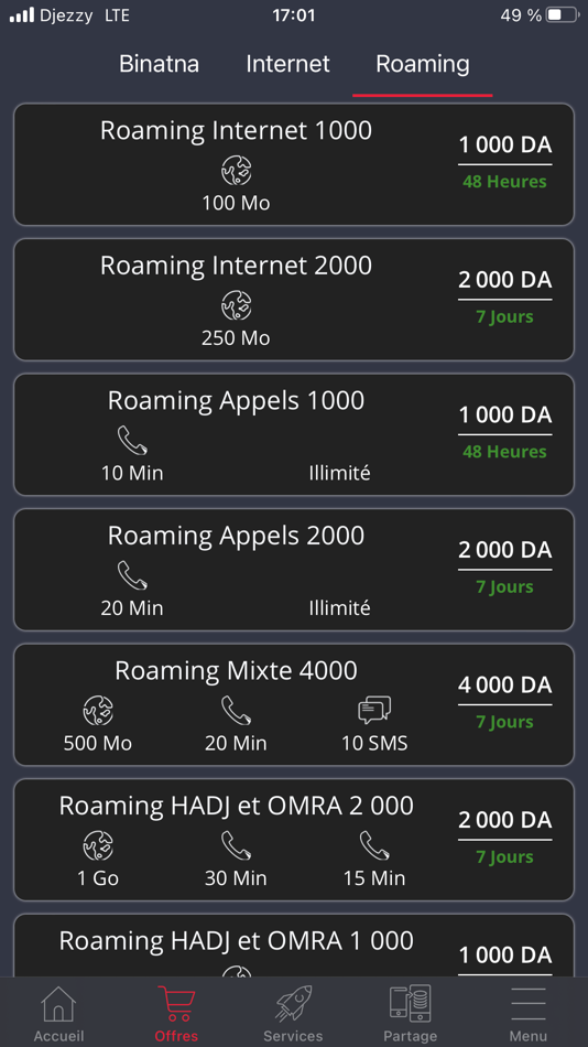 #3. Djezzy (iOS) Ved: Djezzy