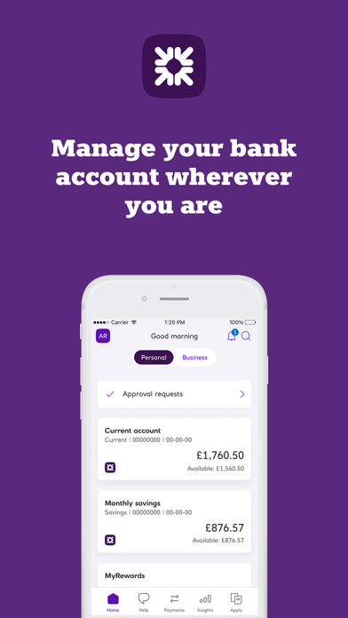 Screenshot #1 pour Ulster Bank NI Mobile Banking