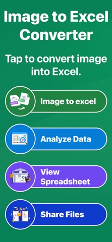 Image to Excel Converter Screenshot 1 of 7
